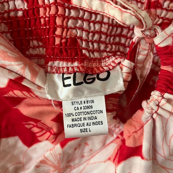 Vintage Elgo Printed Mini Dress - Picture 3 of 5